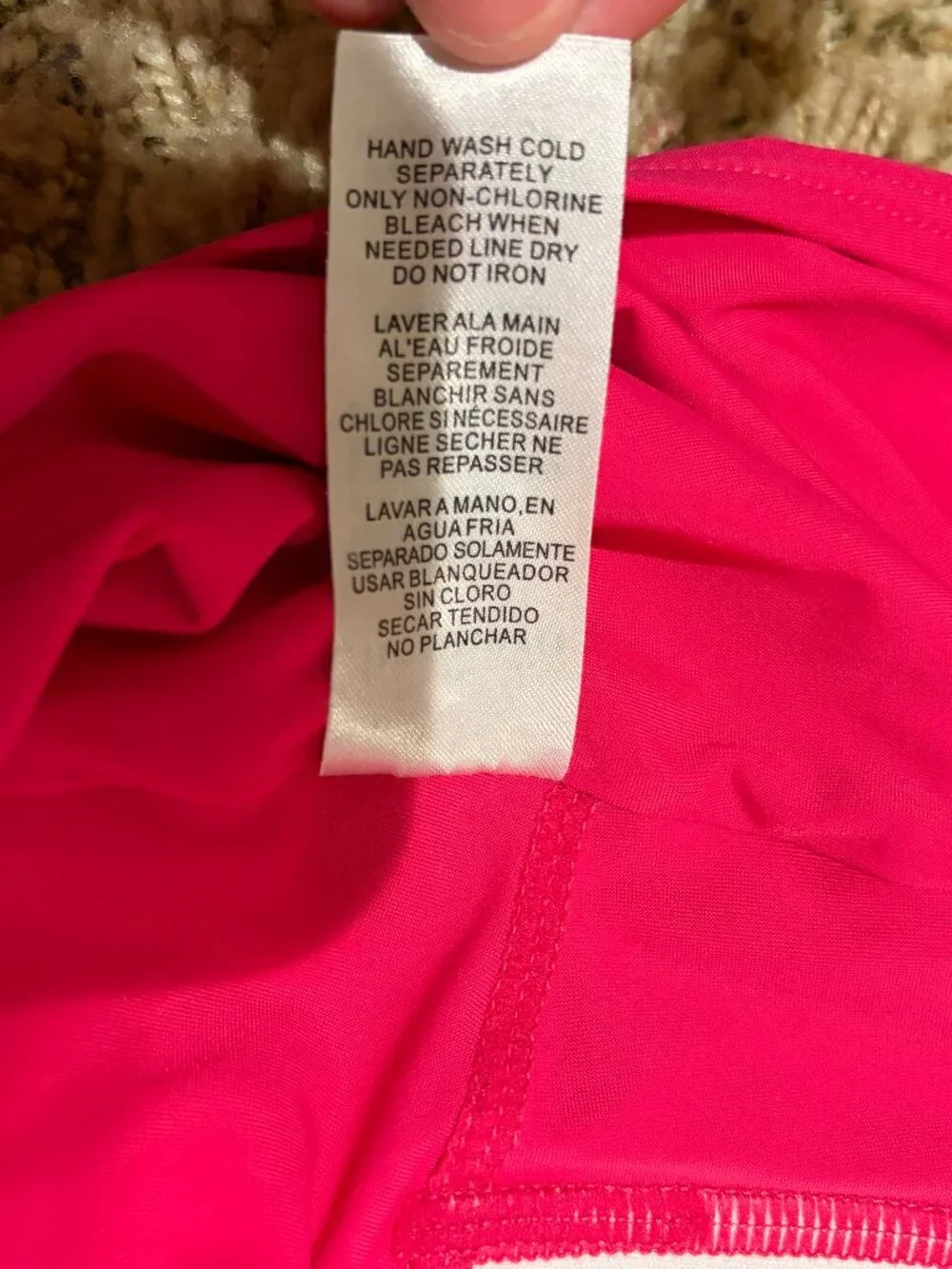 Hermoza Bridget Hot Pink One Piece Swimsuit